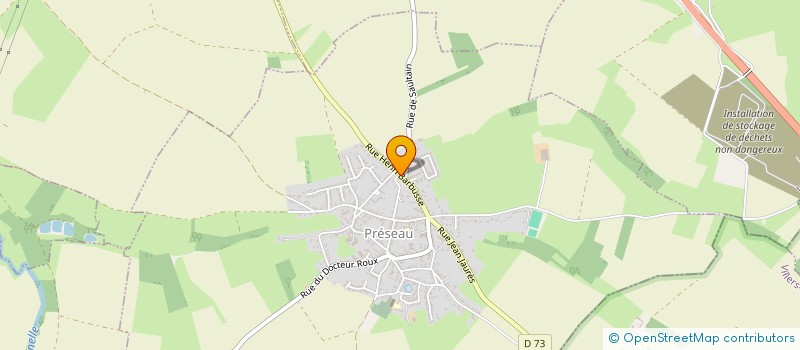 localisation de l'entreprise SAINTE CATHERINE DE FAMARS  SAULTAIN