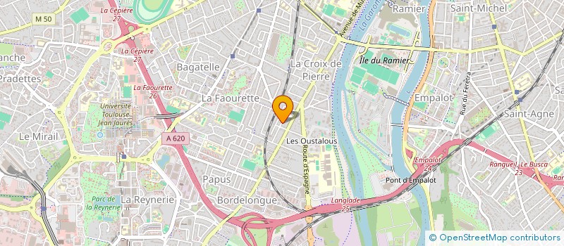 localisation de l'entreprise SAINTE CECILE à TOULOUSE