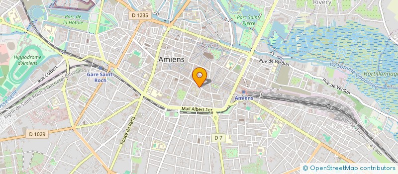 localisation de l'entreprise SAINTE CECILE 98 à AMIENS