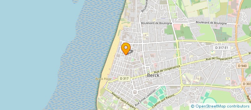 localisation de l'entreprise SAINTE CLAIRE à BERCK