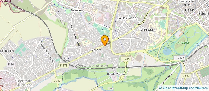 localisation de l'entreprise SAINTE CLAIRE DE L OUEST DE CAEN à CAEN