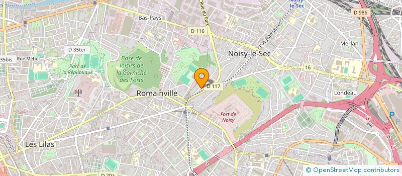 localisation de l'entreprise SAINTE CLOTILDE à NOISY-LE-SEC