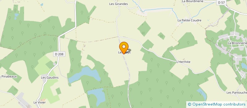 localisation de l'entreprise SAINTE CLOTILDE à CHARNY OREE DE PUISAYE