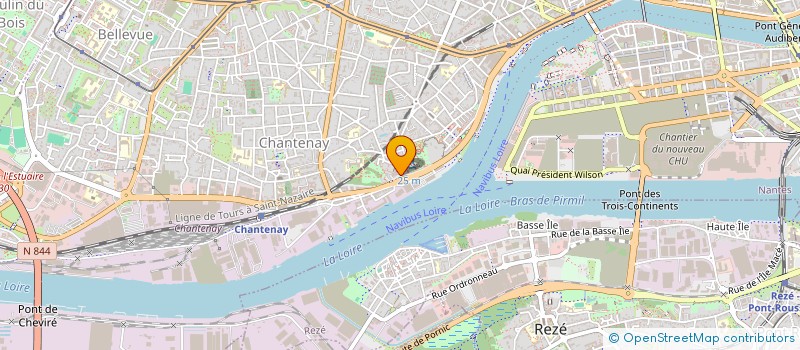 localisation de l'entreprise SAINTE COLOMBE à NANTES