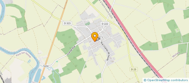 localisation de l'entreprise SAINTE CROIX  MICHERY