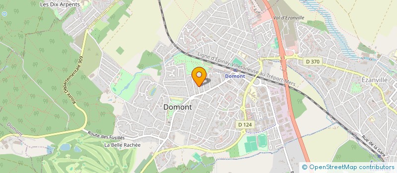 localisation de l'entreprise SAINTE CROIX  DOMONT