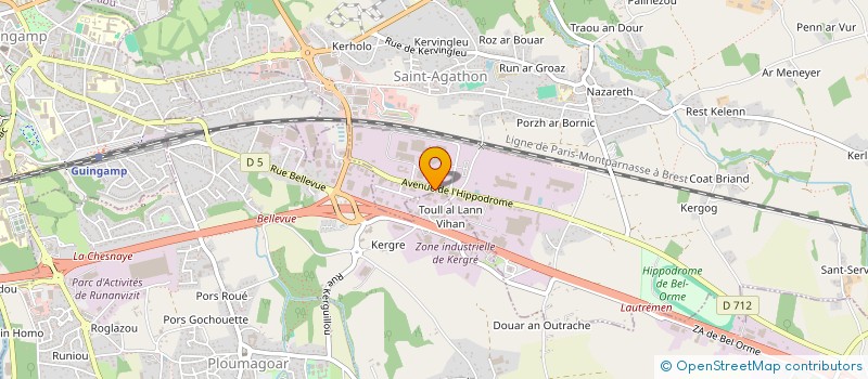 localisation de l'entreprise SAINTE CROIX  GRACES