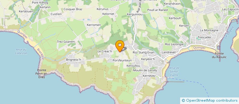 localisation de l'entreprise SAINTE EDWETT  AUDIERNE