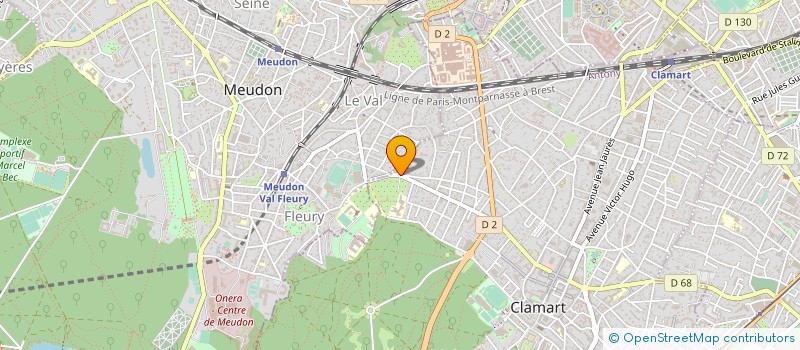 localisation de l'entreprise SAINTE EMILIE LOISIRS ET ANIMATIONS à CLAMART