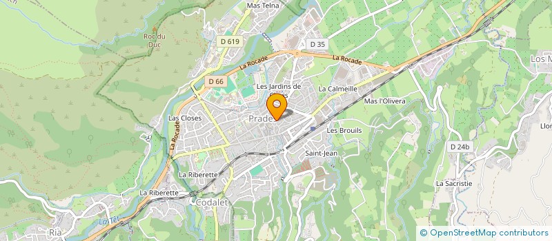 localisation de l'entreprise SAINTE ESPERANCE  PRADES