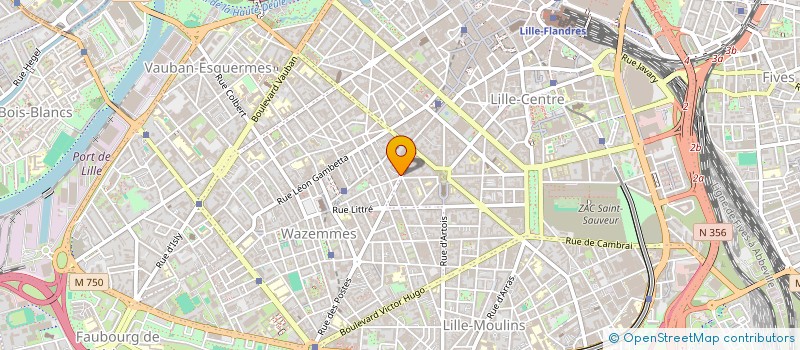 localisation de l'entreprise SAINTE FAMILLE à LILLE