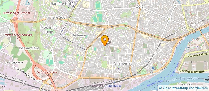 localisation de l'entreprise SAINTE FAMILLE DE GRILLAUD à NANTES