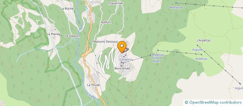 localisation de l'entreprise SAINTE-FOY-TOURISME à SAINTE-FOY-TARENTAISE