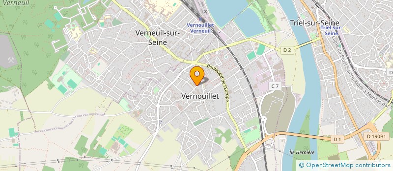 localisation de l'entreprise SAINTE FOY VERNOUILLET  VERNOUILLET