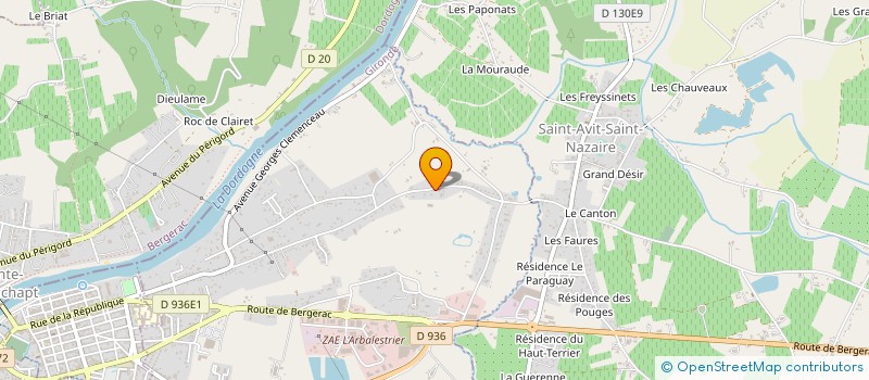 localisation de l'entreprise SAINTE FOY VINS  PINEUILH