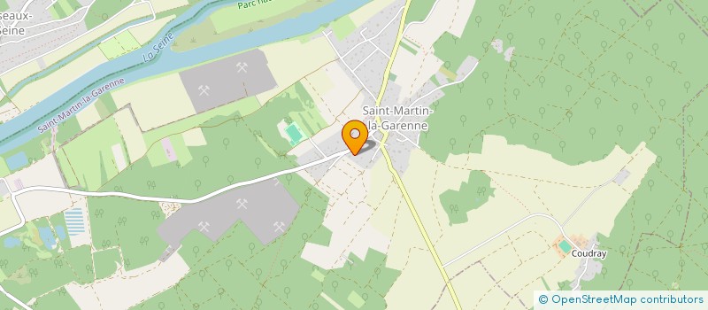 localisation de l'entreprise SAINTE GOOD ADVENTURE  SAINT-MARTIN-LA-GARENNE