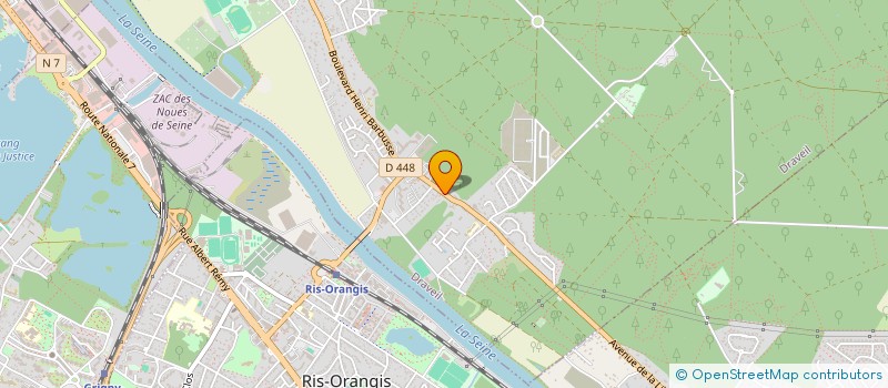 localisation de l'entreprise SAINTE HELENE à DRAVEIL