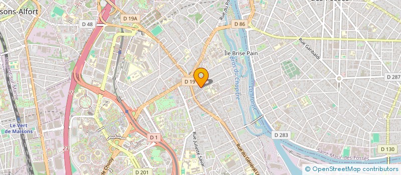 localisation de l'entreprise SAINTE HILDEGARDE DISTRIBUTIOB SHD à CRETEIL