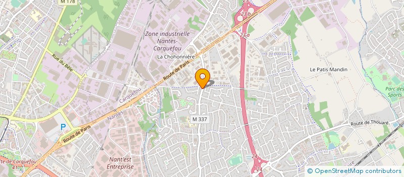 localisation de l'entreprise SAINTE LUCE AUTOMOBILES à SAINTE-LUCE-SUR-LOIRE
