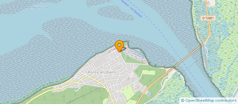 localisation de l'entreprise SAINTE LUCIE - LA LOUISIANE  LA TREMBLADE