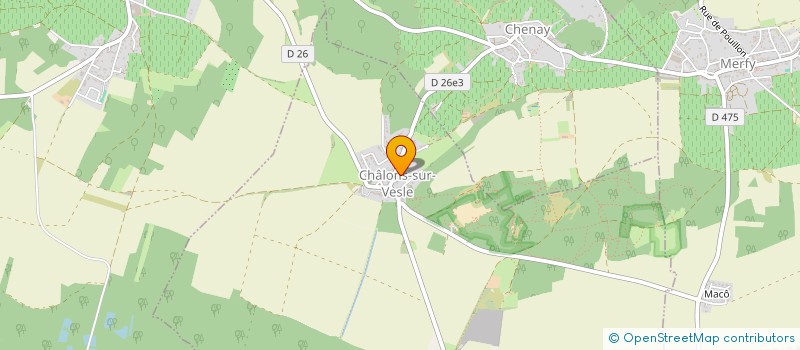 localisation de l'entreprise SAINTE LUCIE MUZY ROUSSEL  CHALONS-SUR-VESLE