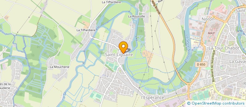 localisation de l'entreprise SAINTE MACRINE OGEC à NIORT