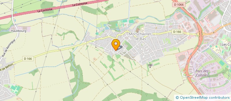 localisation de l'entreprise SAINTE MARIE  MORSCHWILLER-LE-BAS