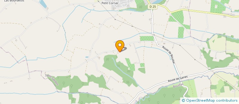 localisation de l'entreprise SAINTE MARIE  COMBEROUGER