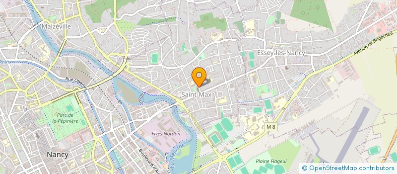 localisation de l'entreprise SAINTE MARIE  SAINT-MAX