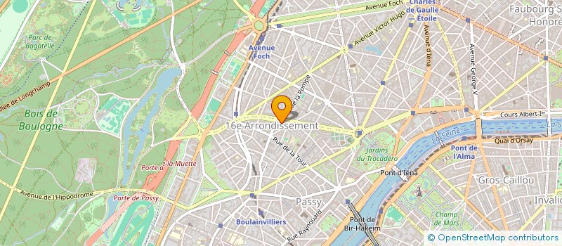 localisation de l'entreprise SAINTE MARIE  PARIS