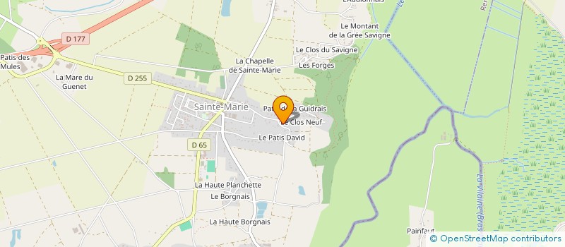 localisation de l'entreprise SAINTE MARIE CONSTRUCTIONS à SAINTE-MARIE
