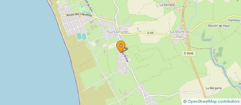 localisation de l'entreprise SAINTE MARIE D'YVETOT DU QUESNAY  SURTAINVILLE