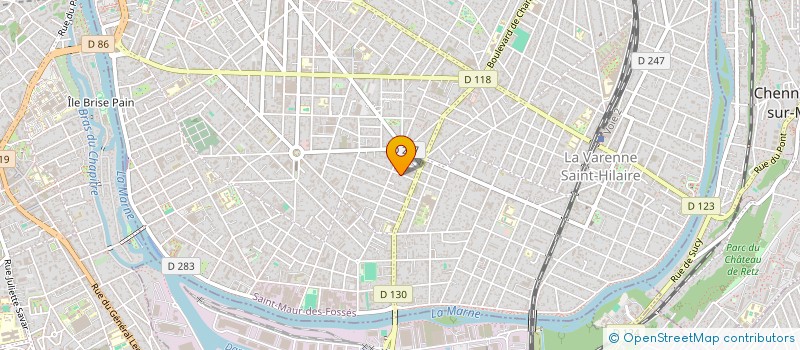 localisation de l'entreprise SAINTE MARIE - LES ROCHES à SAINT-MAUR-DES-FOSSES