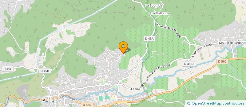 localisation de l'entreprise SAINTE MAXIME à AURIOL
