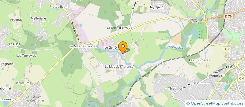localisation de l'entreprise SAINTE OPPORTUNE à ISLE