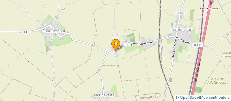 localisation de l'entreprise SAINTE PHILOMENE  FRANSART