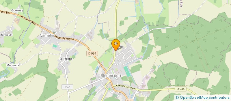 localisation de l'entreprise SAINTE RADEGONDE  NEUFLIEUX