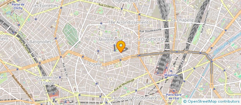 localisation de l'entreprise SAINTE RITA  PARIS