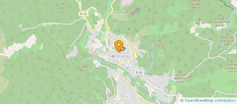 localisation de l'entreprise SAINTE ROSALIE  MONTFORT-SUR-ARGENS