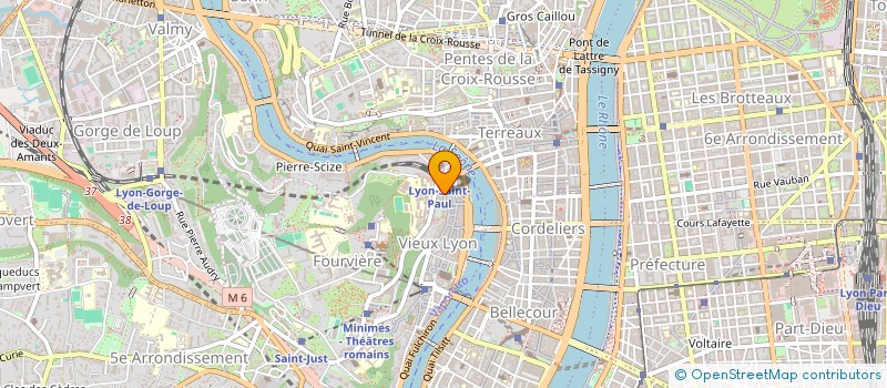 localisation de l'entreprise SAINTE RUSSIE à LYON