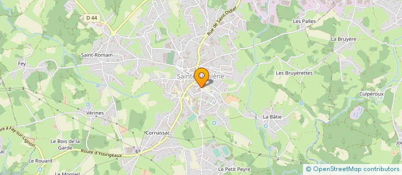 localisation de l'entreprise SAINTE SIGOLENE ASSISTANCE  SAINTE-SIGOLENE