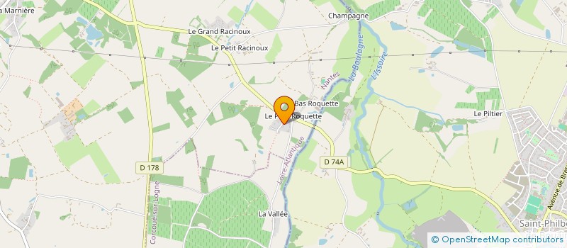 localisation de l'entreprise SAINTE THERESE DE LA BOULOGNE  SAINT-COLOMBAN