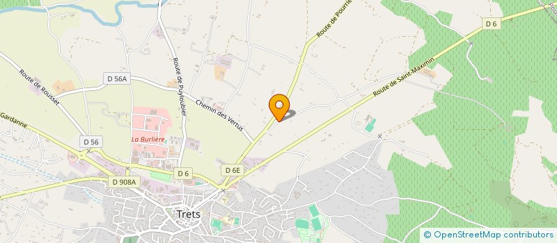 localisation de l'entreprise SAINTE VICTOIRE à TRETS
