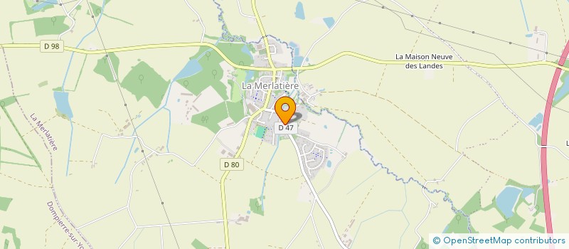 localisation de l'entreprise SAINTE VICTOIRE  ESSARTS-EN-BOCAGE