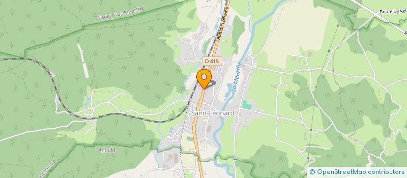 localisation de l'entreprise SAINTE-YVONNE  SAINT-LEONARD