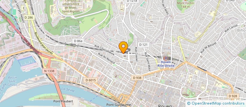 localisation de l'entreprise SAINTE ZYTHE à ROUEN