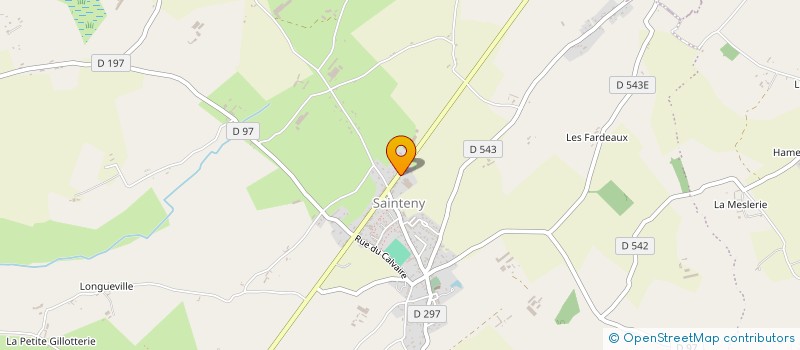 localisation de l'entreprise SAINTENY MENUISERIES à TERRE-ET-MARAIS