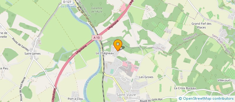 localisation de l'entreprise SAINTES DENTAL  SAINTES