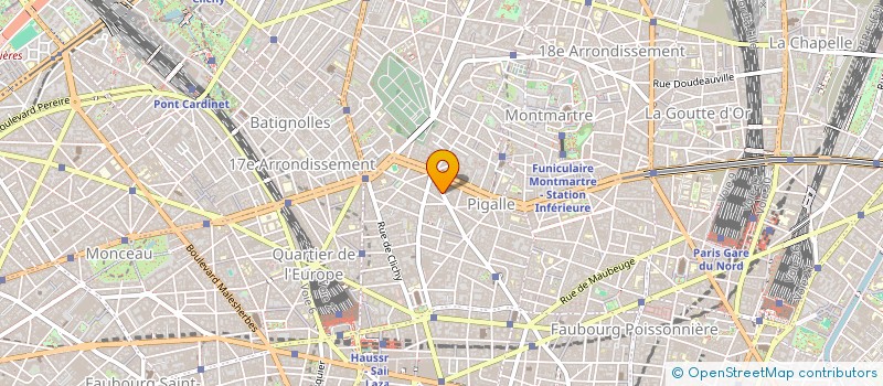 localisation de l'entreprise SAINTES DIFFUSION à PARIS