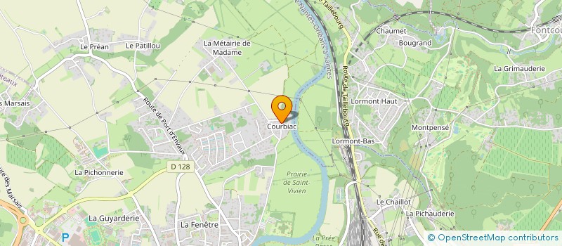 localisation de l'entreprise SAINTES RIVES  SAINTES